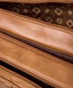 Adax Napoli working bag River 15,6' Laptop Bags For Men Cognac -men bags sale shop ada105725 ccognac 6