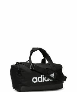 adidas Performance Essentials Logo Duffel Bag Extra Small Gym Bags For Men Black/white -men bags sale shop adign1925 cblackwhite 2