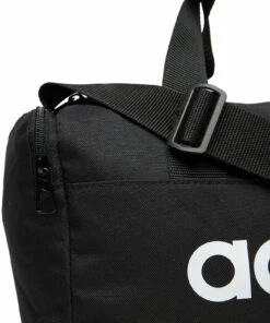 adidas Performance Essentials Logo Duffel Bag Extra Small Gym Bags For Men Black/white -men bags sale shop adign1925 cblackwhite 3