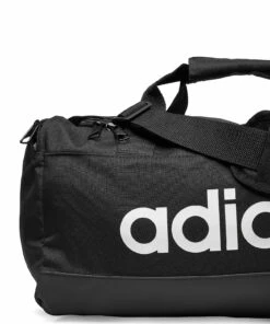adidas Performance Essentials Logo Duffel Bag Extra Small Gym Bags For Men Black/white -men bags sale shop adign2034 cblackwhite 3
