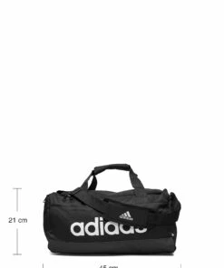 adidas Performance Essentials Logo Duffel Bag Extra Small Gym Bags For Men Black/white -men bags sale shop adign2034 cblackwhite 8