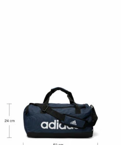 adidas Performance Essentials Logo Duffel Bag Extra Small Gym Bags For Men Black/white -men bags sale shop adign2035 ccrenavblackwhite 8
