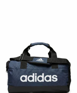 adidas Performance Essentials Logo Duffel Bag Extra Small Gym Bags For Men Crenav/black/white -men bags sale shop adigv0951 ccrenavblackwhite 1