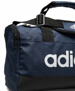 adidas Performance Essentials Logo Duffel Bag Extra Small Gym Bags For Men Crenav/black/white -men bags sale shop adigv0951 ccrenavblackwhite 3