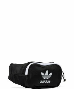 adidas Originals Adicolor Classic Waist Bag Bum Bags For Men Black/white -men bags sale shop adih35569 cblackwhite 2