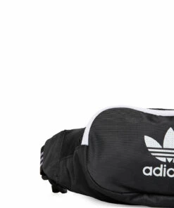 adidas Originals Adicolor Classic Waist Bag Bum Bags For Men Black/white -men bags sale shop adih35569 cblackwhite 3