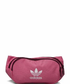 adidas Originals Adicolor Branded Webbing Waist Bag Bum Bags For Men Roston/viccri/white -men bags sale shop adih35590 crostonviccriwhite 1