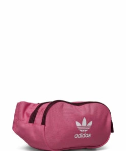 adidas Originals Adicolor Branded Webbing Waist Bag Bum Bags For Men Roston/viccri/white -men bags sale shop adih35590 crostonviccriwhite 2