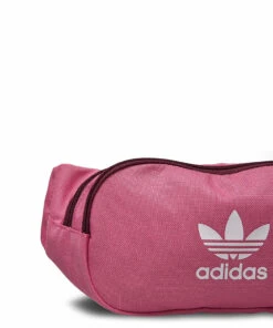 adidas Originals Adicolor Branded Webbing Waist Bag Bum Bags For Men Roston/viccri/white -men bags sale shop adih35590 crostonviccriwhite 3