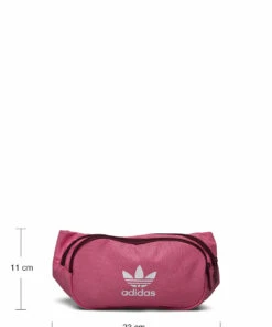 adidas Originals Adicolor Branded Webbing Waist Bag Bum Bags For Men Roston/viccri/white -men bags sale shop adih35590 crostonviccriwhite 8