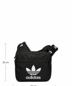 adidas Originals Adicolor Sling Bag Shoulder Bags For Men Black/white -men bags sale shop adih45353 cblackwhite 8