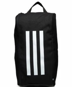 adidas Performance 3 Stripes Shoebag Gym Bags For Men Black/black/white