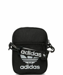 adidas Originals Adicolor Classic Festival Bag Shoulder Bags For Men Black -men bags sale shop adihd7162 cblack 1