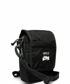 adidas Originals Adventure Flap Bag Small Shoulder Bags For Men Black -men bags sale shop adihe9712 cblack 2