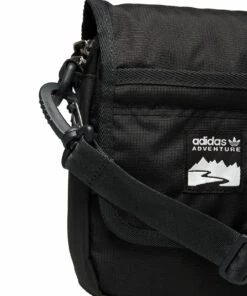 adidas Originals Adventure Flap Bag Small Shoulder Bags For Men Black -men bags sale shop adihe9712 cblack 3
