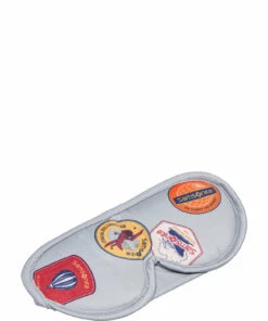 Samsonite Comfort Travelling Eye Mask And Earplugs Suitcases & Accessories For Men Heritage Patches -men bags sale shop ams121250 cheritagepatches vd639
