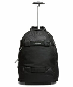 Samsonite Sonora Laptop Backpack/Wheels Backpacks For Men Black -men bags sale shop ams128093 cblack v1041 22