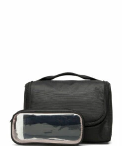 Samsonite Cosmix Hanging Toilet Kit Toiletry Bags For Men Black -men bags sale shop ams85222 cblack v1041 1