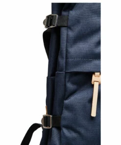 SANDQVIST BERNT Backpacks For Men Navy With Natural Leather -men bags sale shop andsqa1373 c985627146 5