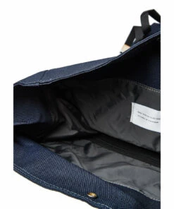 SANDQVIST BERNT Backpacks For Men Navy With Natural Leather -men bags sale shop andsqa1373 c985627146 6