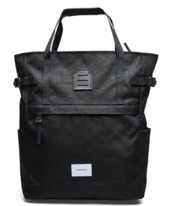 SANDQVIST ROGER Backpacks For Men Black With Black Leather -men bags sale shop andsqa1383 c16735592 1