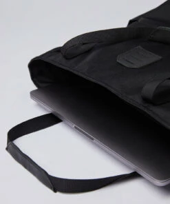 SANDQVIST ROGER Backpacks For Men Black With Black Leather -men bags sale shop andsqa1383 c16735592 13