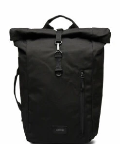 SANDQVIST DANTE VEGAN Backpacks For Men Black With Black Webbing 9 SANDQVIST DANTE VEGAN Backpacks For Men Black With Black Webbing -men bags sale shop andsqa1579 c3625955544 1