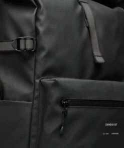 SANDQVIST RUBEN 2.0 Backpacks For Men Black -men bags sale shop andsqa1609 cblack 3
