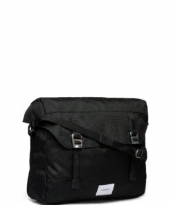 SANDQVIST GABE Shoulder Bags For Men Black With Black Leather -men bags sale shop andsqa1754 c16735592 2