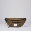 SANDQVIST ASTE Bum Bags For Men Olive With Black Leather