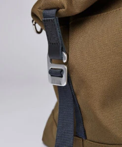 SANDQVIST MILTON Weekend Bags For Men Olive With Black Leather -men bags sale shop andsqa1764 c720505815 12