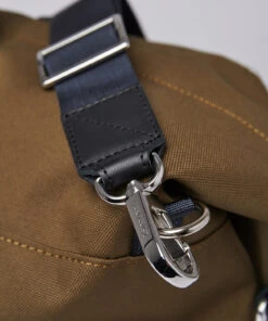 SANDQVIST MILTON Weekend Bags For Men Olive With Black Leather -men bags sale shop andsqa1764 c720505815 13