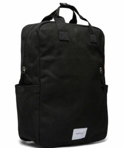 SANDQVIST KNUT Backpacks For Men Black With Black Webbing -men bags sale shop andsqa1814 c3625955544 2