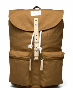 SANDQVIST ROALD Backpacks For Men Bronze With Natural Leather -men bags sale shop andsqa1876 c2687333487 1