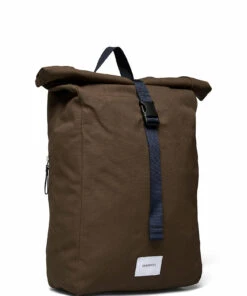 SANDQVIST KAJ Backpacks For Men Olive With Navy Webbing -men bags sale shop andsqa3956 colivewithnavywebbing 2