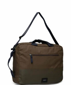 SANDQVIST BRUNO Laptop Bags For Men Olive With Coating 9 SANDQVIST BRUNO Laptop Bags For Men Olive With Coating -men bags sale shop andsqa4579 colivewithcoating 2