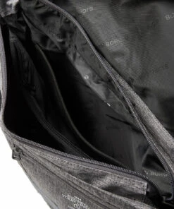 Björn Borg CORE FLYER LOW Shoulder Bags For Men Black -men bags sale shop bbocore8003 cgreymelange 6