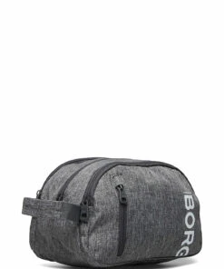 Björn Borg CORE TOILET CASE TUBE Toiletry Bags For Men Grey Melange -men bags sale shop bbocore8007 cgreymelange 2