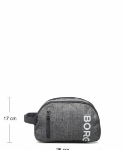 Björn Borg CORE TOILET CASE TUBE Toiletry Bags For Men Grey Melange -men bags sale shop bbocore8007 cgreymelange 8