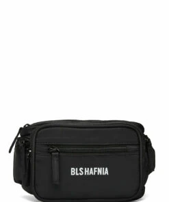 BLS Hafnia Monaco Waist Bag Bum Bags For Men Black