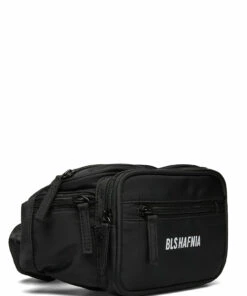 BLS Hafnia Monaco Waist Bag Bum Bags For Men Black -men bags sale shop bha99138 cblack 2