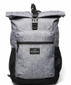 Beckmann of Norway Sport light rolltop Backpacks For Men Grey