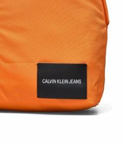 Calvin Klein ROUND BP 43W/FRONT ZIP Backpacks For Men Vivid Orange -men bags sale shop ckmk50k506355 cvividorange vsea 3