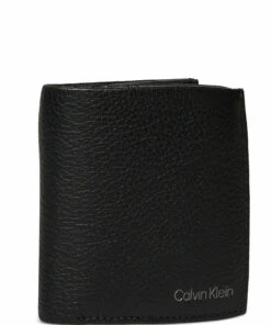 Calvin Klein WARMTH TRIFOLD 6CC W/COIN Wallets & Card Holders For Men Ck Black -men bags sale shop ckmk50k507399 cckblack vbax 2
