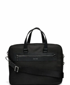 Calvin Klein URBAN PRO LAPTOP BAG W/PCKT Laptop Bags For Men Ck Black
