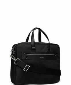 Calvin Klein URBAN PRO LAPTOP BAG W/PCKT Laptop Bags For Men Ck Black -men bags sale shop ckmk50k507808 cckblack vbax 2