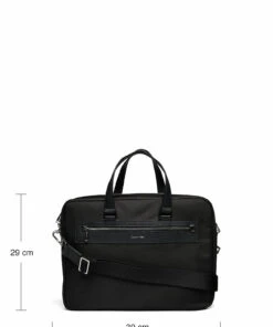 Calvin Klein URBAN PRO LAPTOP BAG W/PCKT Laptop Bags For Men Ck Black -men bags sale shop ckmk50k507808 cckblack vbax 8