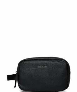 Calvin Klein WARMTH WASHBAG Toiletry Bags For Men Ck Black