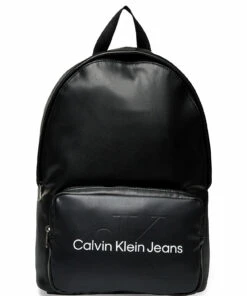 Calvin Klein MONOGRAM SOFT CAMPUS BP43 Backpacks For Men Black