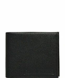 Calvin Klein LOGO EMBOSS BILLFOLD W/COIN Wallets & Card Holders For Men Black -men bags sale shop ckmk50k508211 cblack vbds 1